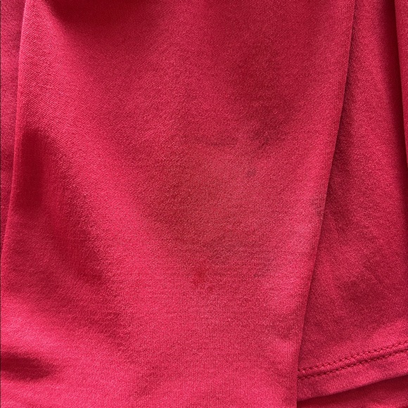 Eileen Fisher 100% silk bright coral sheer long sleeve top size small - Picture 9 of 9